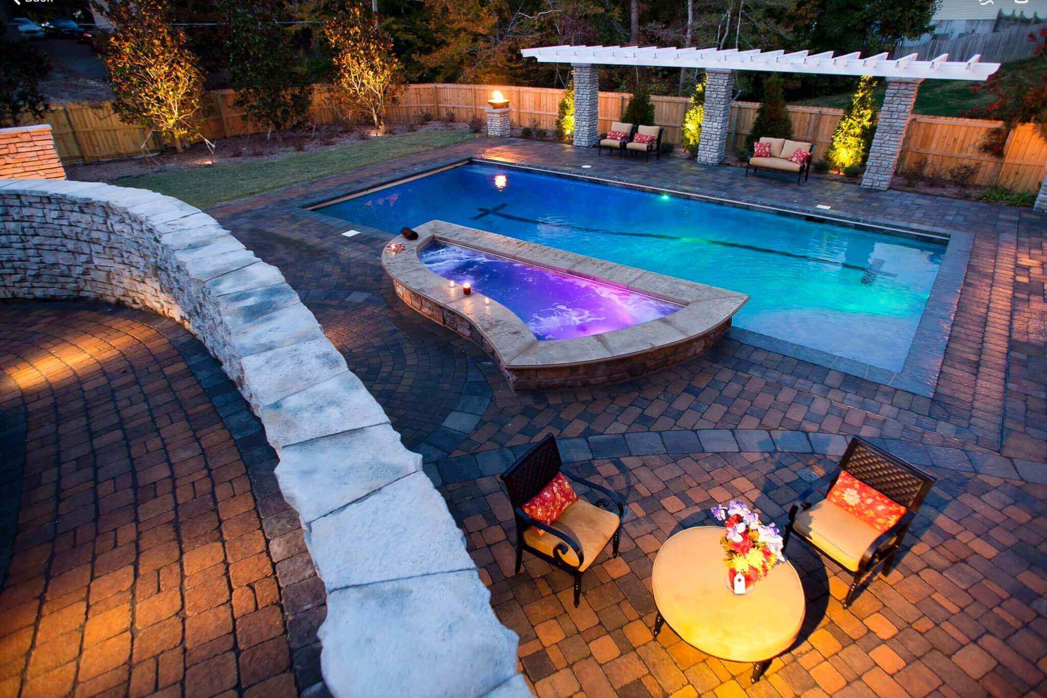 Pool built by Poolworks